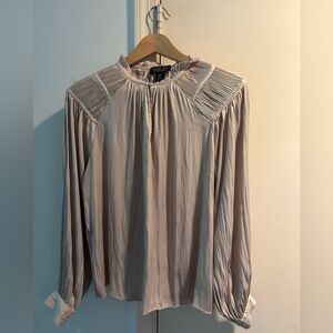 Rachel Zoe long sleeve blouse size M